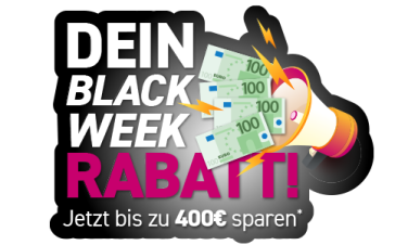 Bis zu 250€* Rabatt erhalten!