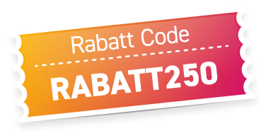 Bis zu 250€* Rabatt erhalten!