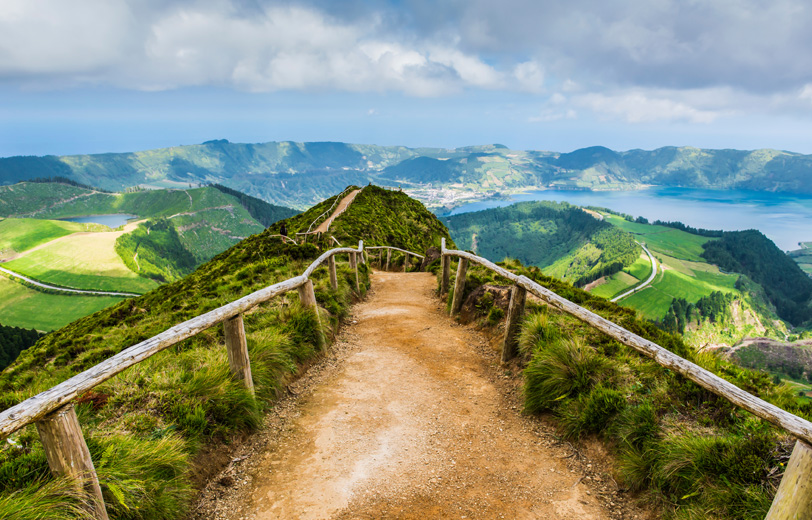 Azoreninsel São Miguel mit Lagoa do Fogo