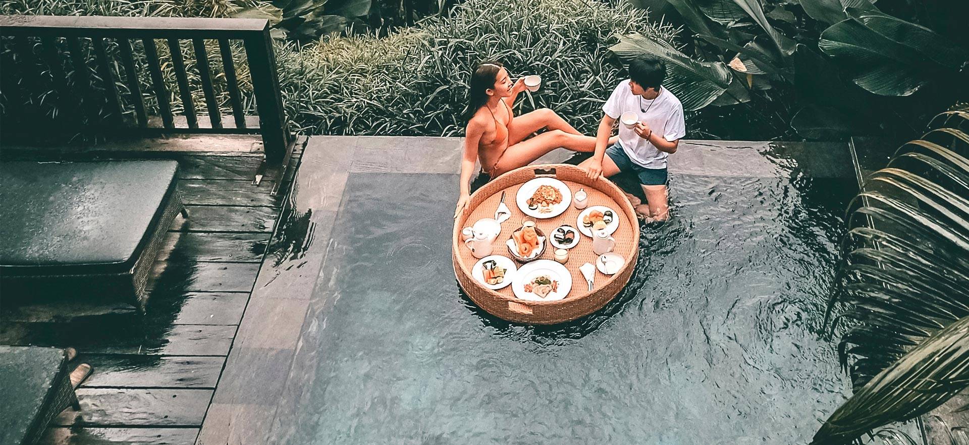 Luxusurlaub in der Ferne