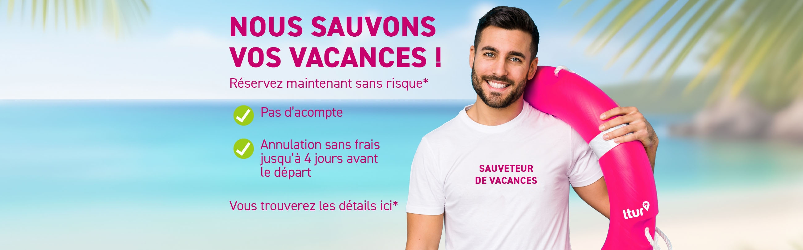 Vacances pas chères - Voyager avec ltur