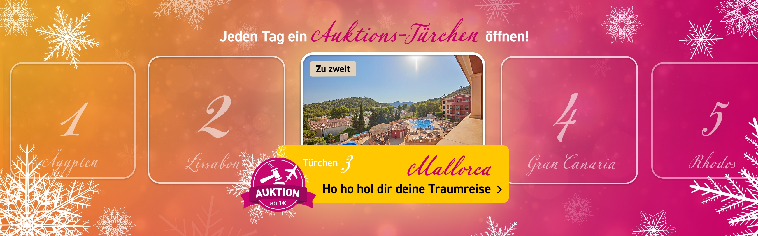 Adventskalender Auktionen