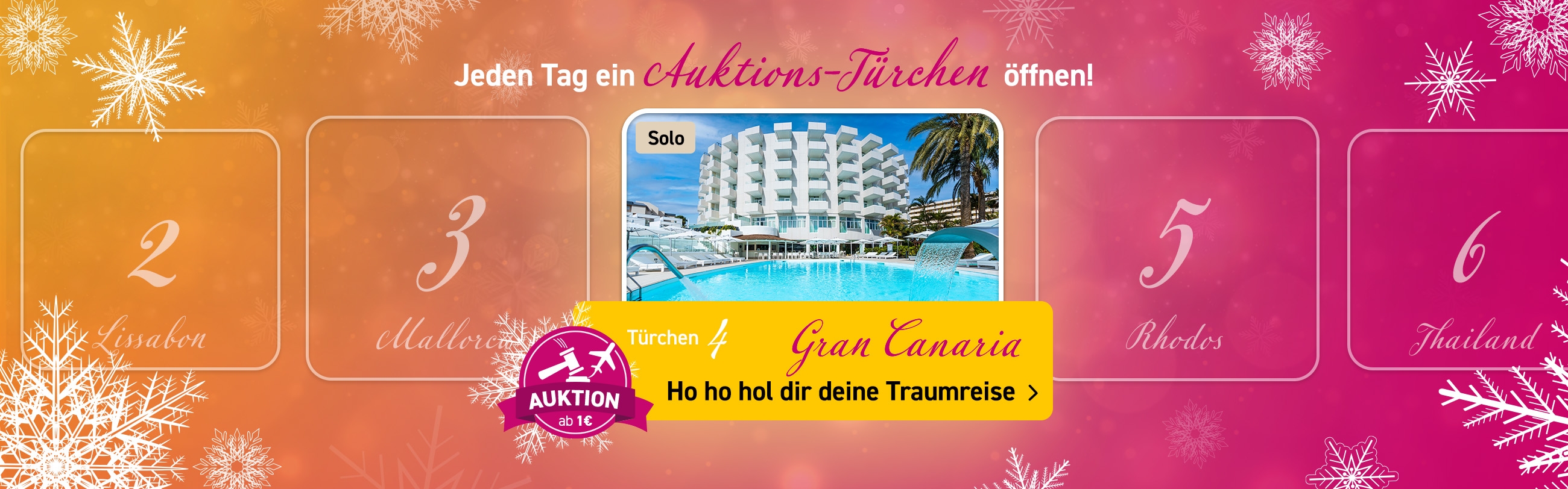 Adventskalender Auktionen