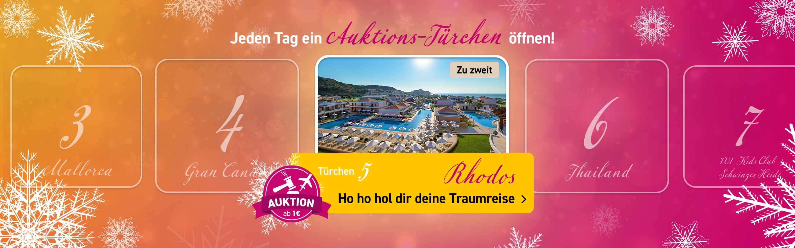 Adventskalender Auktionen