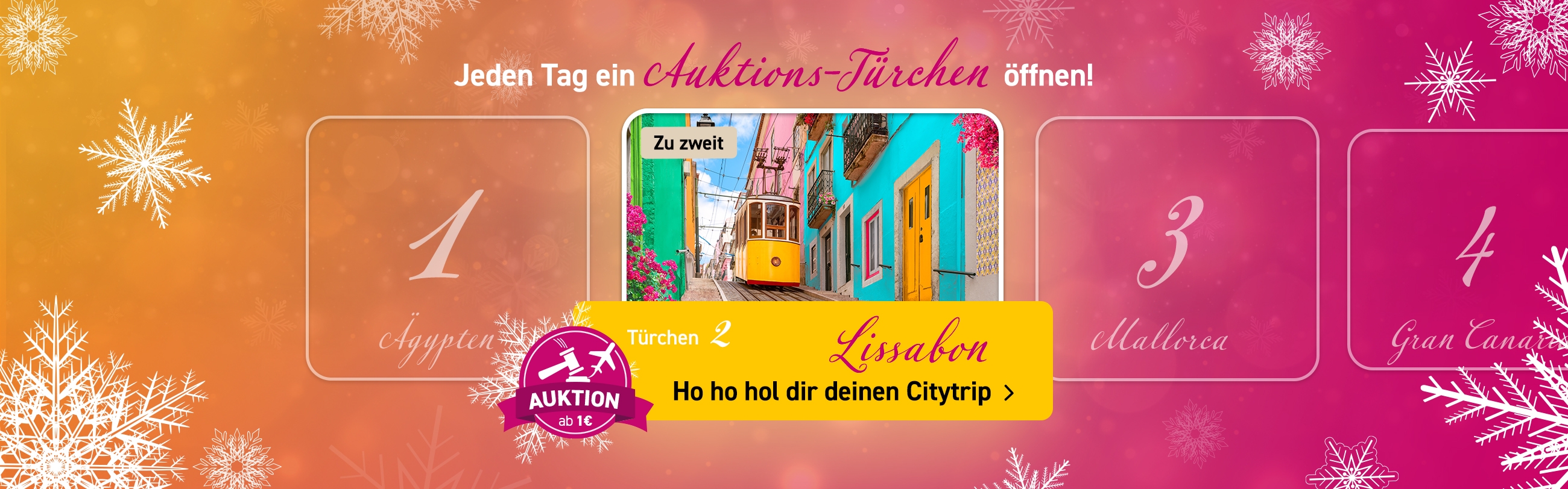 Adventskalender Auktionen