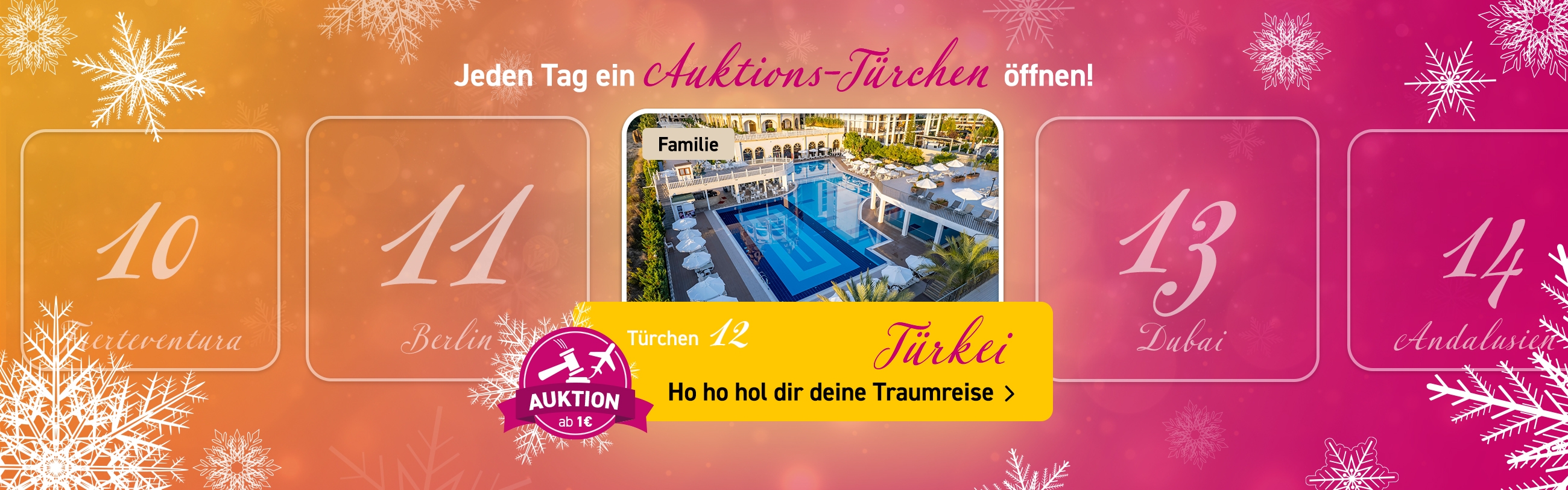 Adventskalender Auktionen