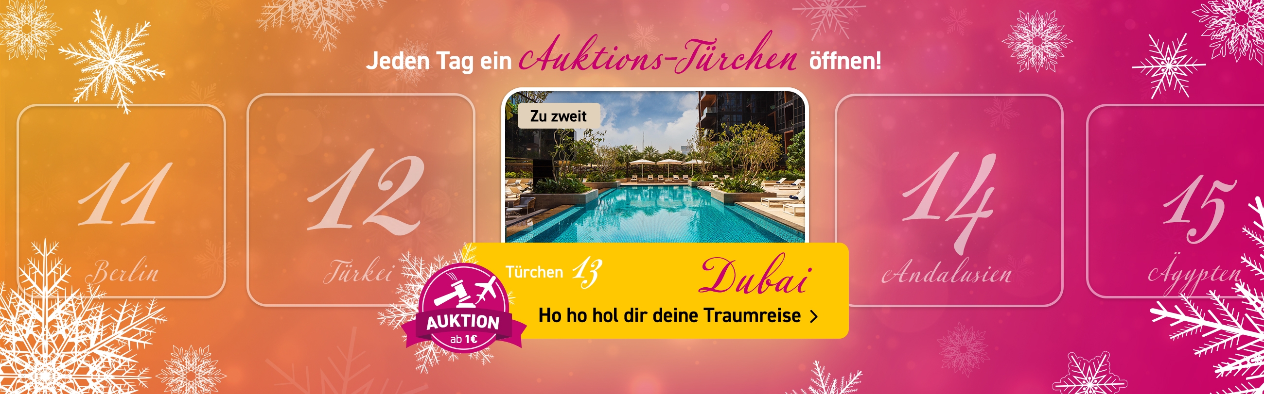 Adventskalender Auktionen