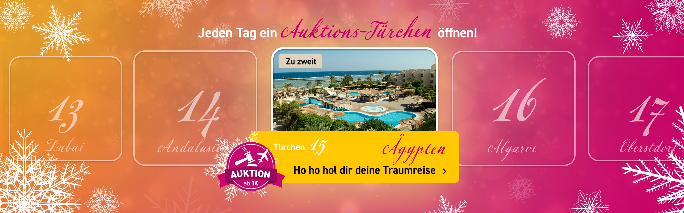 Adventskalender Auktionen