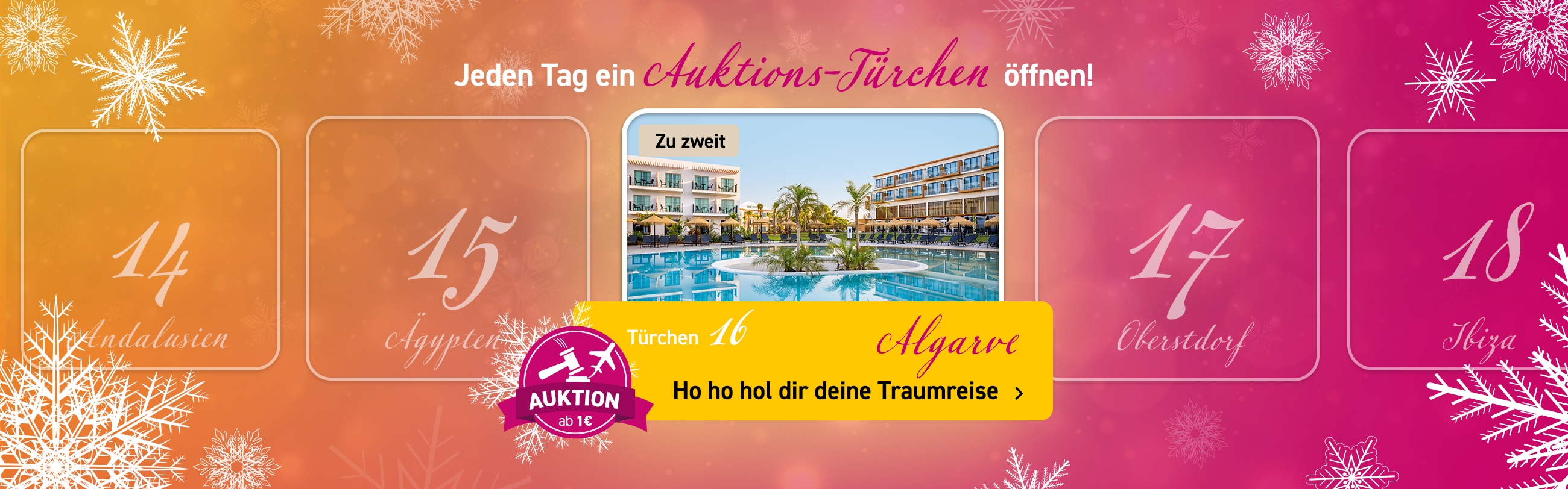 Adventskalender Auktionen