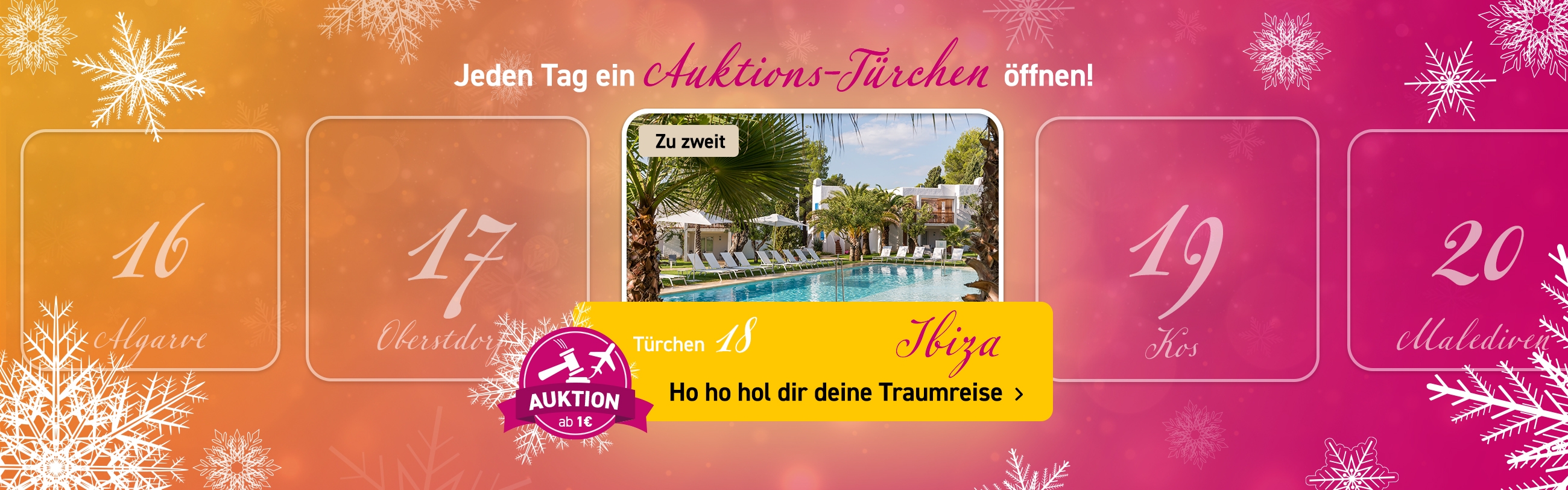 Adventskalender Auktionen