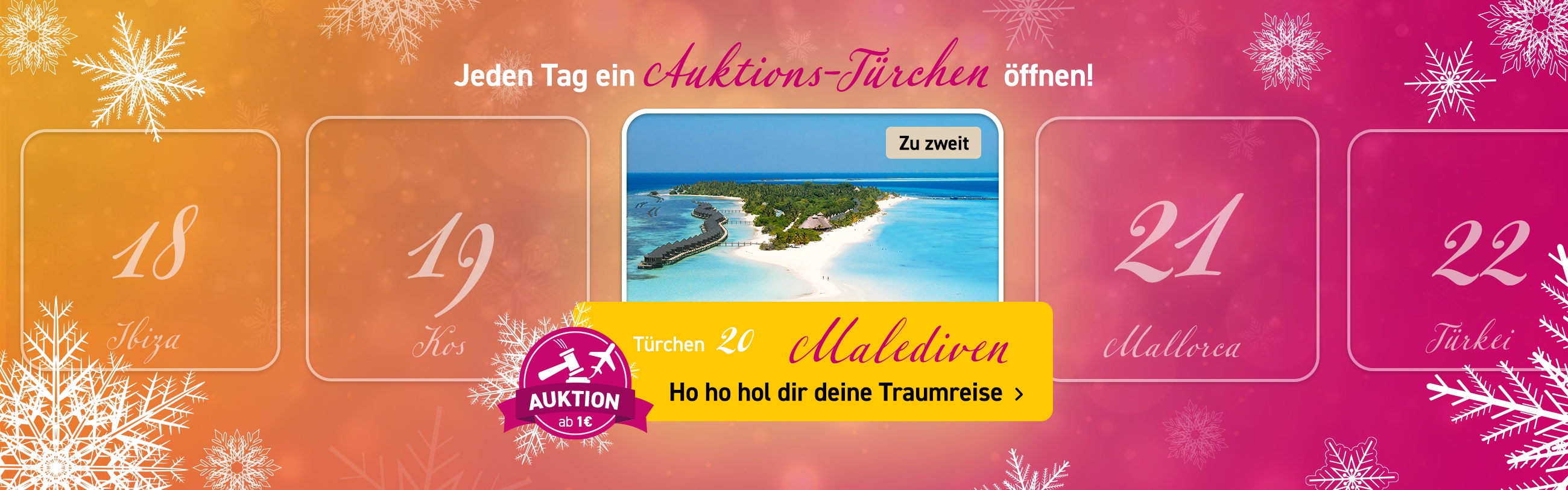 Adventskalender Auktionen