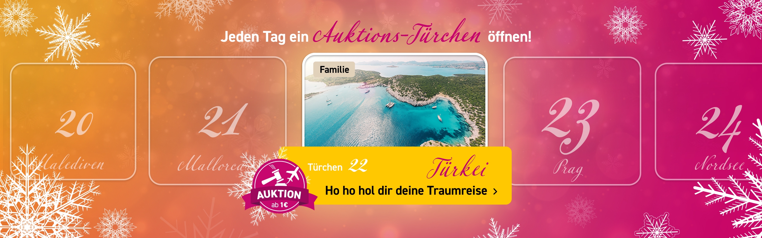 Adventskalender Auktionen