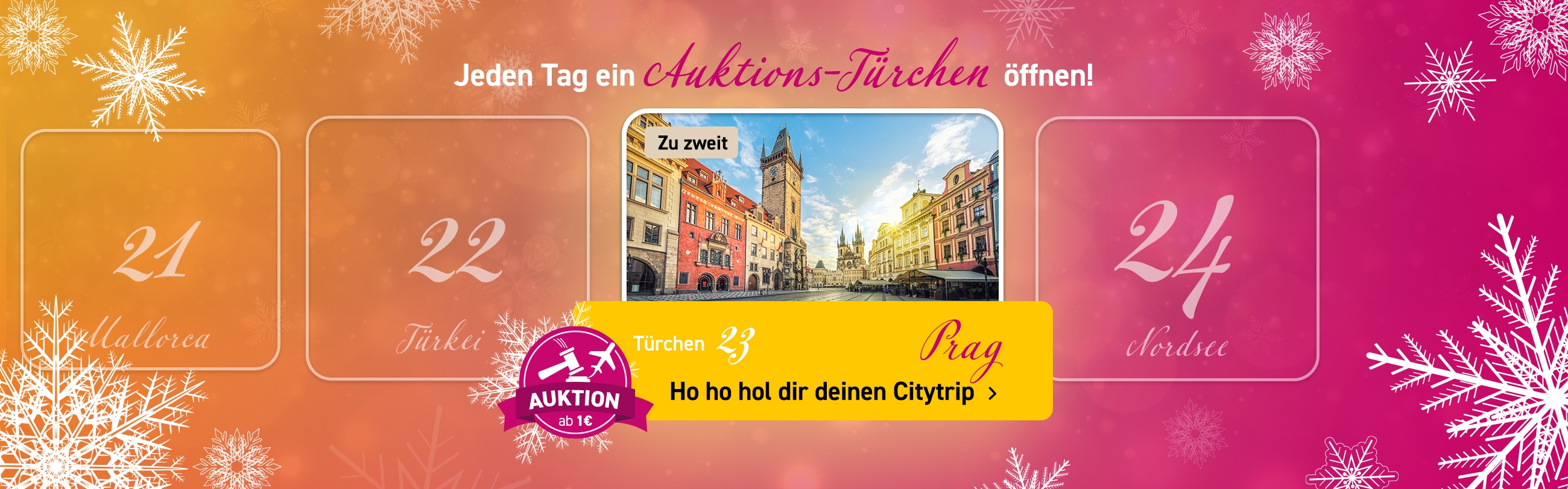 Adventskalender Auktionen